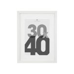 ФОТОРАМКА ЗА СЛИКА 30*40ЦМ БЕЛА 121158Б