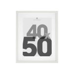 РАМКА ЗА СЛИКА 40*50ЦМ БЕЛА 121160Б