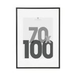 РАМКА ЗА СЛИКА 70*100ЦМ ЦРНА 121163А