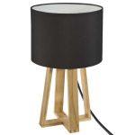 СВЕТИЛКА МОЛУ 161500Е 20х34.5 ДРВО ЦРНА