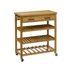КУЈНСКА КОЛИЧКА 189640 ДРВЕНА 74х38х90