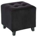 ТАБУРЕТКА ЛЕАНДРЕ 35х33.х35 ЦРНА 121360Д - Image 3