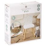 СТОЛЧЕ СВИТ 32х31.5х50 БЕЛ/СИВ. 127153Д - Image 5