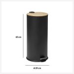 КАНТА ЗА ЃУБРЕ 30л БАМ 164646А ИНОКС ЦРН - Image 6