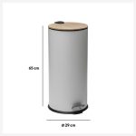 КАНТА ЗА ЃУБРЕ 30л БАМ 164646Б ИНОКС БЕЛ - Image 6