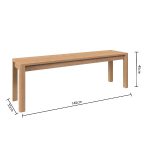 КЛУПА АРТИ 140х35см МДФ 166710 БЕЖ - Image 10