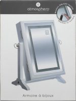 КУТИЈА ЗА НАКИТ СО ЛЕД H-36 168371 БЕЛА - Image 8