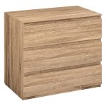 КОМОДА СО 3 ФИОКИ 73х48х78 ДРВО БЕЖ - Image 10