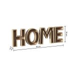 ДЕКОРАТИВЕН НАТПИС HOME 182265 БЕЖ МДФ - Image 13