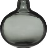 СТАКЛЕНА ВАЗНА 189165Ц КРУША СИВА 12х11 - Image 3