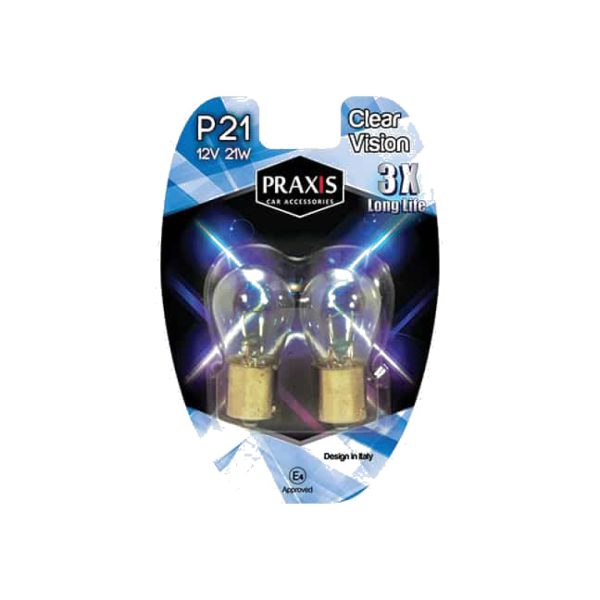 Aвто сијалица Praxis – P21, 12V, 21W 52305
