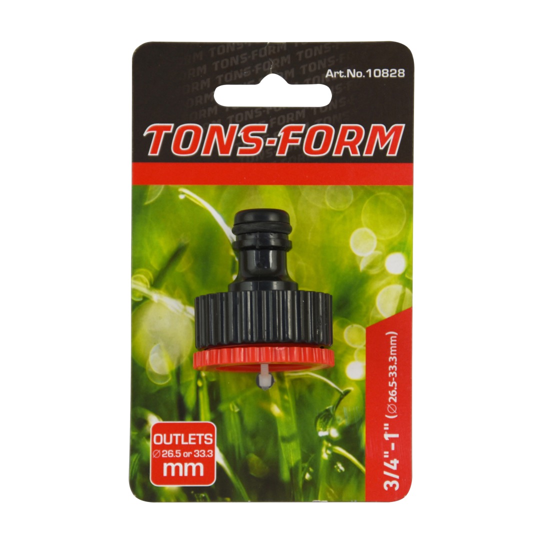 10828-pack спојка адап. за чеШ. 1/2 и 1" т 10828 - Image 1