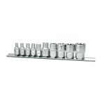 наставци торкс сет10ком1/4"+3/8" тм 2526