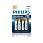 Philips батерии Ultra Алкални AA – 4 ком. – 550387