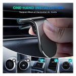 Busy® Magnetic car phone pholder (silver) – 506871 - Image 9