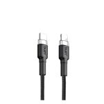 Busy® Type-C to Lightning Braided cable 27W 1m. silver – 50775