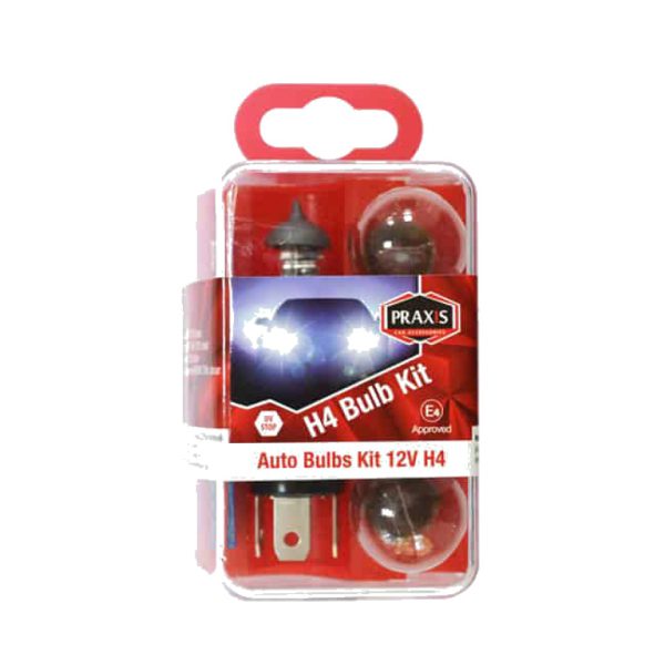 АВТО СИЈАЛИЦА PRAXIS СЕТ – H4, 12V 52301