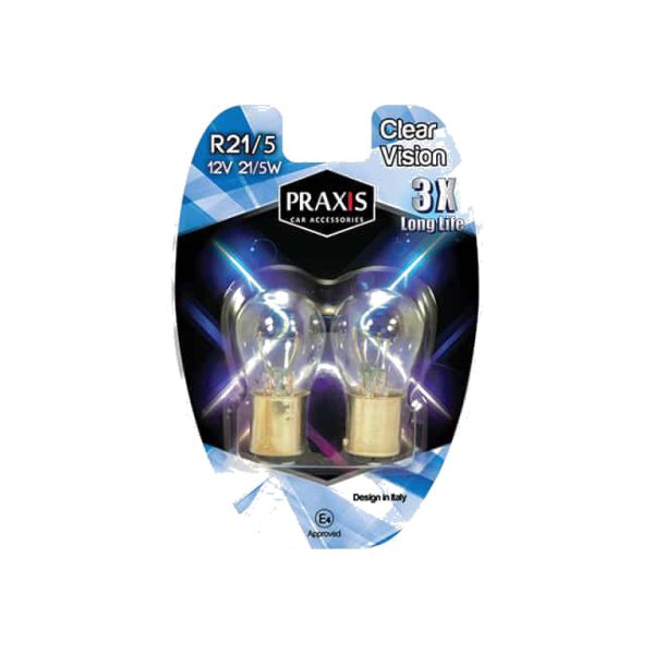 Авто сијалица Praxis – R21/5, 12V, 21/5W 52306