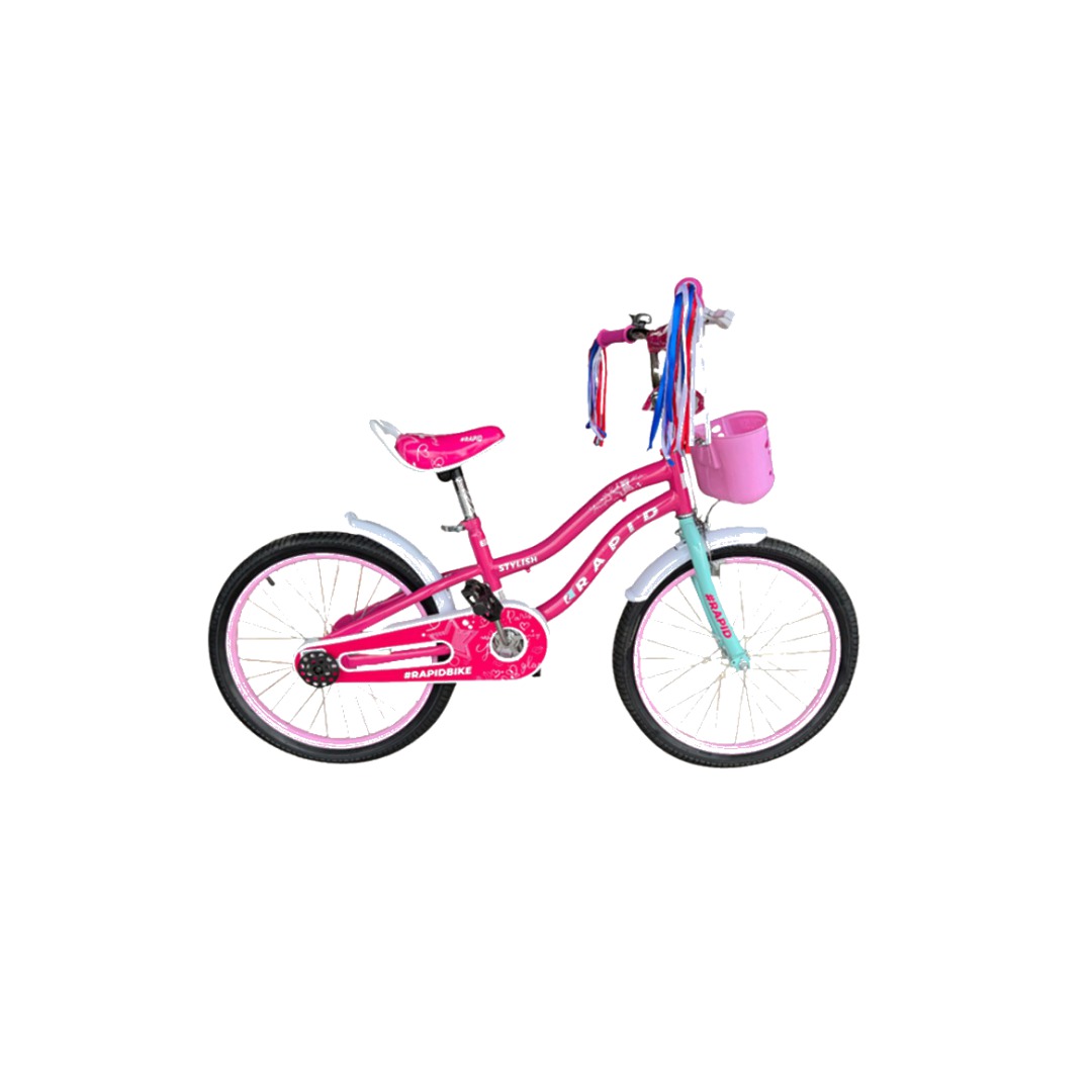 216017 ВЕЛОСИПЕД 20" RAPID STYLISH PINK 28153 - Image 1