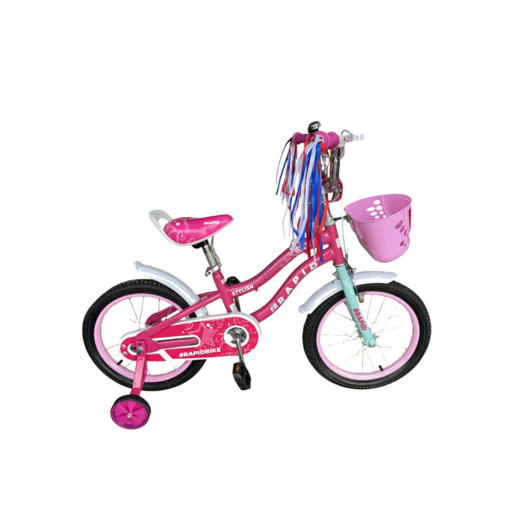 250985 ВЕЛОСИПЕД 12" RAPID STYLISH PINK 28151 - Image 1