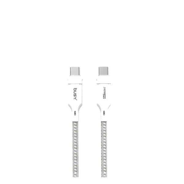 Busy® 240W Type-C to Type-C Cable 1.8m. – 50716