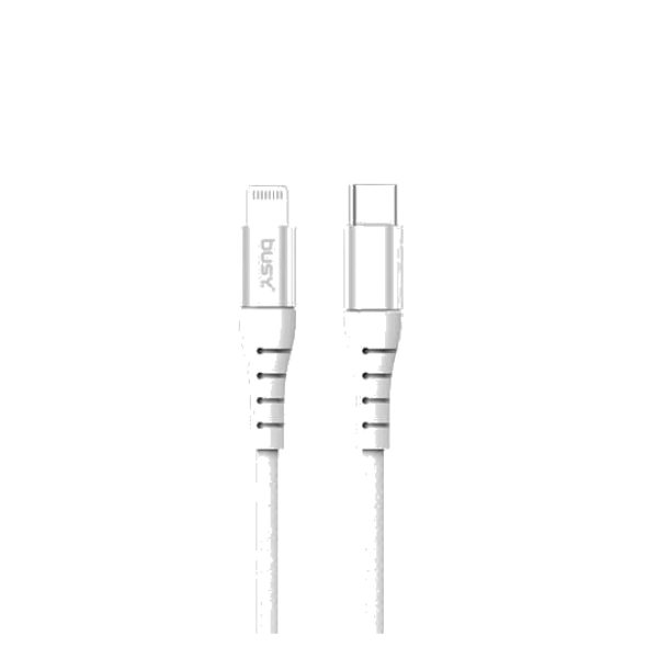 Busy® Type-C to Lightning silver 1.20m – 50717