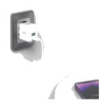 GAN Wall Charger 20W Двоен УСБ порт – 50782 - Image 2
