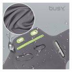Busy® Sport Armbag 5.5 inch gray/flu yellow- 51011 - Image 4