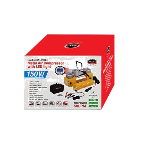 Компресорска пумпа Praxis 2 цилиндри 300W – 61017
