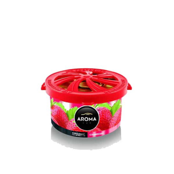 Освежувач Aroma car organic – Strawberry 999565