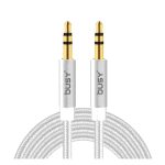 Busy® Aux cable 1m silver (jack to jack)-50709