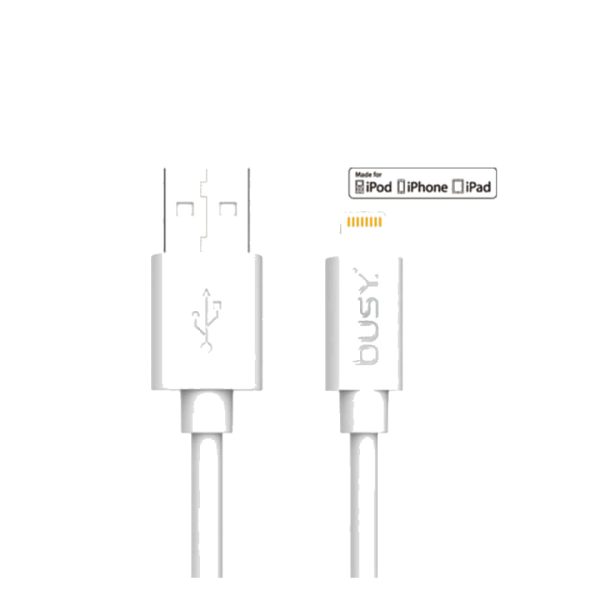 Busy® MFI Certified  Lightning USB PVC Cable – 50692